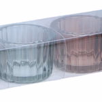 ARTICASA Gyertyatartó 4db 3,5cm D5,5xh3,5cm 86gr GL PVC