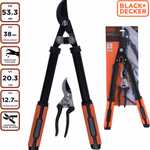 BLACK+DECKER vágó szett - Ágvágó (mellévágó 53cm, max 38mm) + metszőolló (23cm, max 12,7mm)  thumbnail 2