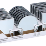 ARTICASA Üveg gyertyatartó 10x10cm 2 féle displ(24) - 