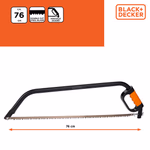 BLACK+DECKER Fűrész keretes 30'' 76cm thumbnail 3