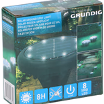 GRUNDIG Kerti lámpa SOLAR leszúrható lapos 11cm 600mAh akku  thumbnail 1