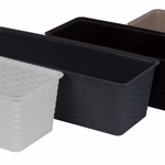 Kaspó négyszögletes 14x18x49cm thumbnail 1