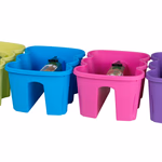 Kaspó erkélykorlátra 29x38x20cm 3szín disp(36)  thumbnail 1