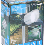 GRUNDIG Kerti SOLAR lámpa leszúrható 5,5x36,5cm 1LED, 40mAh Ni-Mh 1,2V akkuval 