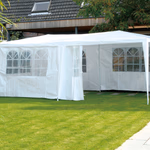 LIFETIME GARDEN Party sátor 3x6m, oldallappal, fehér thumbnail 1