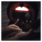 EMOS Időjárásálló kábeldob 20 m / 3 aljzat / kék / szilikon / 230 V / 1,5 mm2 / IP44 thumbnail 4