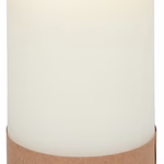 ARTICASA Gyertya LED 7x7x16cm krémszínű 2xAA (nem tartozék)