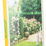 KINZO GARDEN Rózsafuttató kapu 140x240cm fém 1677gr 0,3mm falvastagcságú csőből -  thumbnail 1