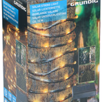 GRUNDIG Kerti SOLAR fényfüzér 10m 100db meleg fehér  thumbnail 1