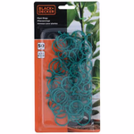 BLACK+DECKER Növénykötöző gyűrű 50db 2.8x0.1x4cm, zöld thumbnail 1