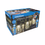 GRUNDIG LED füzér SOLAR 10db fény fehér 335cm 1.2V Ni-MH 600mAh
