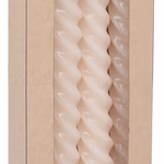 ARTICASA Csavart ceruzagyertya 4db 7x2x25cm fehér 180g -  thumbnail 1