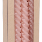 ARTICASA Csavart ceruzagyertya 4db 7x2x25cm rózsaszín -  thumbnail 1