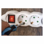 EMOS hosszabbító elosztó kapcsolóval, 6 aljzat 2m, 1 mm2 thumbnail 3