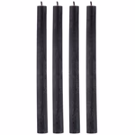 ARTICASA Rusztikus gyertya papírdobozos 4db 25cm sötétszürke -  thumbnail 2