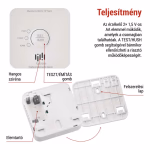 GoSmart EMOS Szén-monoxid érzékelő TCS0101W wifivel thumbnail 6