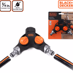 BLACK+DECKER Tömlőcsatlakozó 3/4 vízstop thumbnail 2