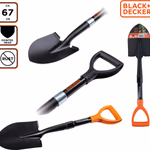 BLACK+DECKER Ásó üvegszálas nyéllel, 67cm thumbnail 1