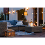 ARTICASA Solar lámpa asztali 11x11x15cm fehér -  thumbnail 3