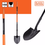 BLACK+DECKER Ásó, üvegszálas nyéllel, 148cm thumbnail 1