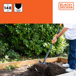 BLACK+DECKER Ásó, üvegszálas nyéllel, 148cm thumbnail 4