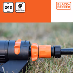 BLACK+DECKER Gyorscsatlakozó, vízstop (1/2'') - ⌀13mm thumbnail 2