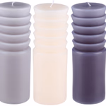 ARTICASA Gyertya 6x6x18cm 475g 3 féle -  thumbnail 1
