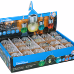 GRUNDIG SOLAR lámpa üveg meleg fény, 6x6x10cm, dspl24, Ni-Mh, 1.2V  thumbnail 1