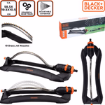 BLACK+DECKER Oszcilláló esőztető 19 fúvókával 58,5x19,5x10,5cm thumbnail 2