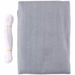 LIFETIME GARDEN Teraszkorlát árnyékoló 0,75x6m 120gr/m2 24 rögzítőszemmel és 24m kötéllel thumbnail 2