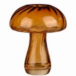 ARTICASA Váza üveg gomba forma 12x12x13cm - 