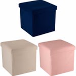 ARTICASA Tároló doboz ottoman 38x38x38cm 3 féle - 