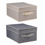 ALPINA Tároló dooboz fedeles 25x36x16cm 2 színben  thumbnail 1