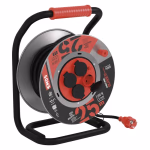 EMOS Kültéri kábeldob IP44, 25 m, 4 aljzat, fekete / gumi-neoprén / 230V / 1,5 mm2 thumbnail 4