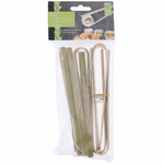 Csipesz 10db bambusz 16x2,5x0,8cm thumbnail 2