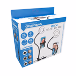 GRUNDIG Selfie stúdió 3 féle színhőmérséklet, flexibilis, 24 LED, rögzítő csipesz 