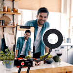 GRUNDIG Selfie stúdió 3 féle színhőmérséklet, flexibilis, 24 LED, rögzítő csipesz  thumbnail 3