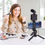 GRUNDIG Selfie stúdió 3in1 49LED, 3W, mikrofon, kézi markolat + tripod,  thumbnail 7