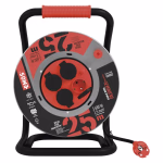 EMOS Kültéri kábeldob IP44, 25 m, 4 aljzat, fekete / gumi-neoprén / 230V / 1,5 mm2 thumbnail 2