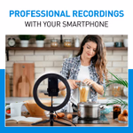 GRUNDIG Selfie lámpa 120LED 25cm átmérő  thumbnail 14