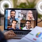 GRUNDIG Selfie stúdió 2-az-egyben 2x24 LED 5VDC 1A Fekete  thumbnail 5