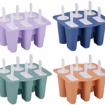ALPINA Jégkrém készítő 4 féle 6 nyalóka 15,5x15x8,9 cm
