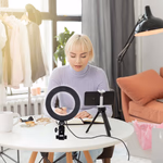 GRUNDIG LED körlámpa csíptetős ⌀16cm 48LED 5VDC 1A Fekete  thumbnail 6