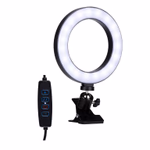 GRUNDIG LED körlámpa csíptetős ⌀16cm 48LED 5VDC 1A Fekete  thumbnail 14