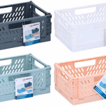 ALPINA Tároló rekesz laposra hajtható 22x15x9cm 4 színben 