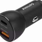PHILIPS Autós USB töltő DLP2521/03 36W USB-A, USB-C  thumbnail 2