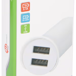 ALL RIDE Autós USB töltő 2xUSB 2,1A 12/24V 