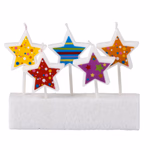 PARTY CASA Gyertya csillag 5db 6,5cm thumbnail 1