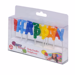 PARTY CASA Gyertya betűk "Happy Birthday" pöttyös 13db thumbnail 1