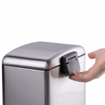 DIRT DEVIL Szemetes pedálos 6L 2db-os szett lecsapódásgátlós 23x22,5x32,5cm thumbnail 5